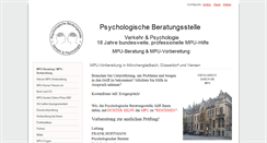 Desktop Screenshot of mpu-vorbereitung-vor-ort.de