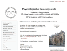 Tablet Screenshot of mpu-vorbereitung-vor-ort.de